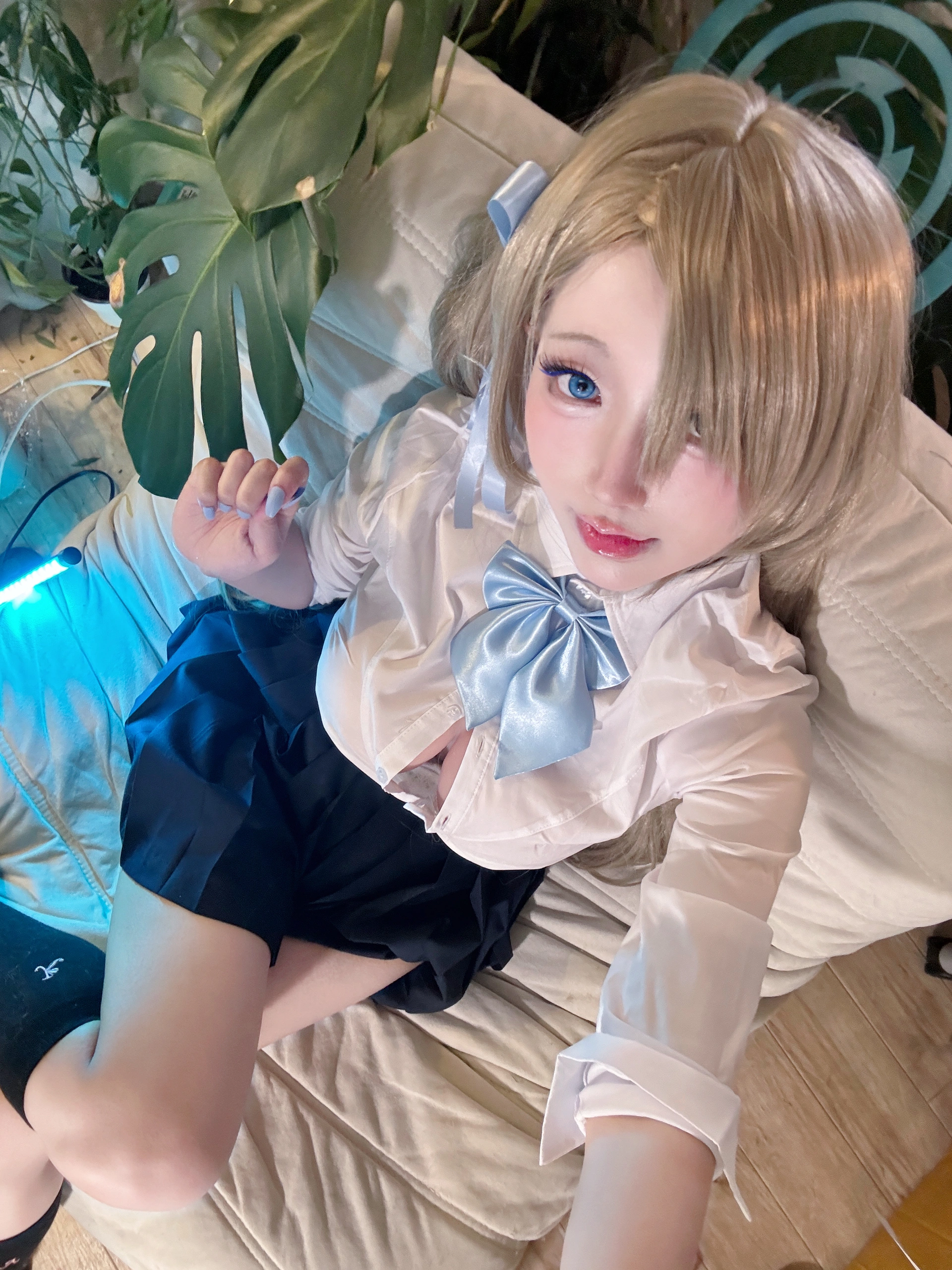 切切celia - NO.24 明日奈制服自拍 1